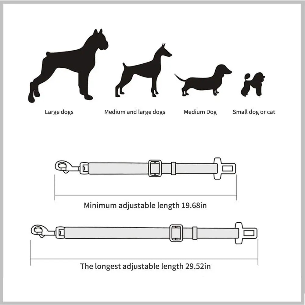 CINTO DE SEGURANÇA PARA PETS