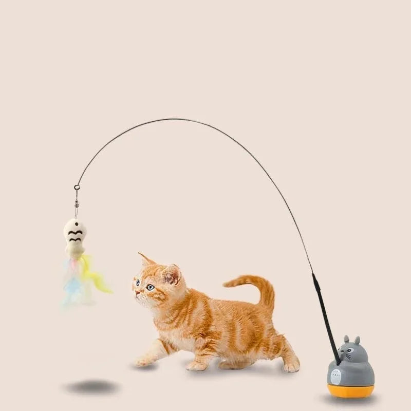 PESCA MÁGICA PARA GATOS